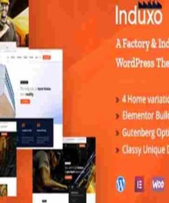 Induxo Theme GPL Industry WordPress Theme