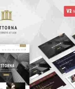 Attorna Theme GPL Law, Lawyer & Attorney Wp Websites