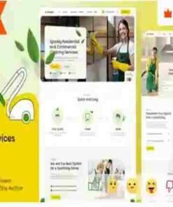 ClanyEco Theme GPL Cleaning Services WordPress Theme