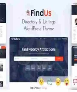 Findus Theme GPL Directory Listing WordPress Theme