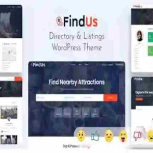 Findus Theme GPL Directory Listing WordPress Theme