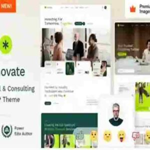 Finovate Theme GPL Financial Advisors & Business Consulting WordPress Theme
