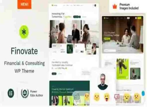 Finovate Financial Advisor Consulting WordPress With License 1 Finovate Theme GPL Financial Advisors & Business Consulting WordPress Theme