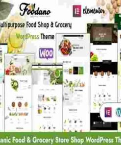 Foodano Theme GPL Natural Food Shop WordPress Theme