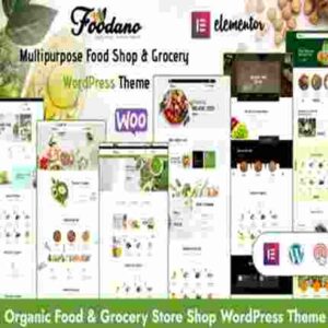 Foodano Theme GPL Natural Food Shop WordPress Theme