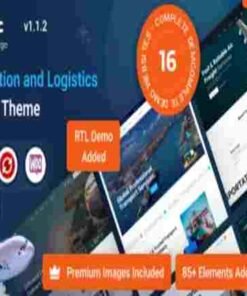 Logitic Theme GPL Transportation & Logistics WordPress Theme