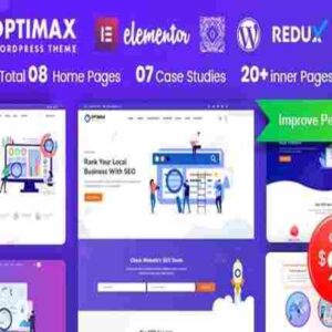 Optimax Theme GPL SEO & Marketing WordPress Website