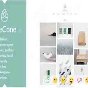 PineCone Theme GPL Creative Portfolio WordPress Theme