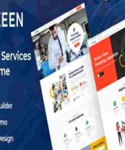 Pixeen Theme GPL Printing Services Company WordPress Theme + RTL
