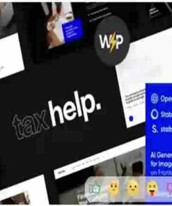 Tax Help Theme GPL Finance & Accounting Adviser Theme