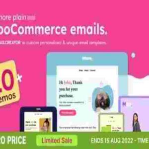 WooCommerce Email Template Customizer GPL – Email Creator