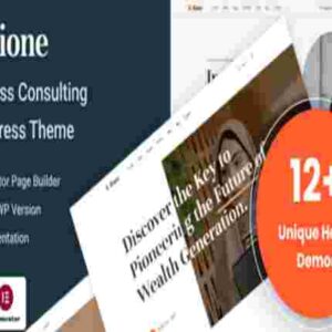 Bione Theme GPL Business Consulting WordPress Theme