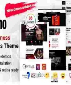 Gymo Theme GPL Gym & Fitness WordPress Theme