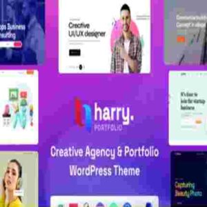 Harry Theme GPL Creative Agency & Portfolio WordPress Theme