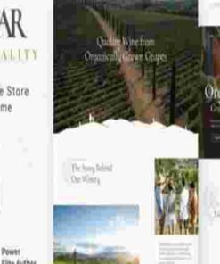 Lagar Theme GPL Winery Wine Shop