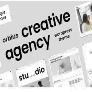 Orbius Theme GPL Creative Agency and Portfolio Theme