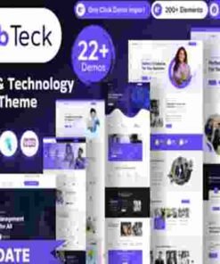 Webteck Theme GPL IT Solution and Technology WordPress Theme