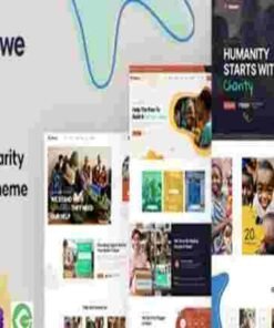 Welowe Theme GPL Nonprofit Charity WordPress Theme