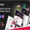 Biddut Theme GPL Electricity Services WordPress Theme