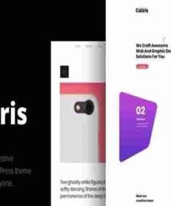 Caliris Theme GPL Responsive One-Page WordPress Theme