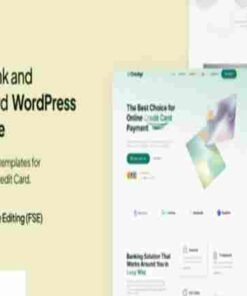 Credigi Theme GPL Digital Bank & Credit Card FSE WordPress Theme