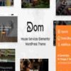 Dom Theme GPL House Services Elementor WordPress Theme