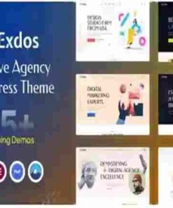 Exdos Theme GPL Digital Agency WordPress Theme