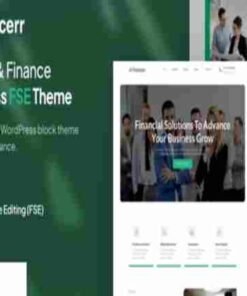 Financerr Theme GPL Business & Finance FSE WordPress Theme
