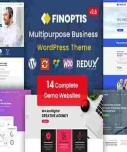 Finoptis Theme GPL Multipurpose Business WordPress Theme