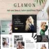 Glamon Theme GPL Salon & Barber Shop Theme
