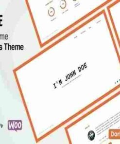 Glitche Theme GPL CV Resume WordPress Theme