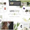 Love Story Theme GPL A Beautiful Wedding and Event Planner