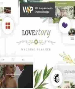 Love Story Theme GPL A Beautiful Wedding and Event Planner
