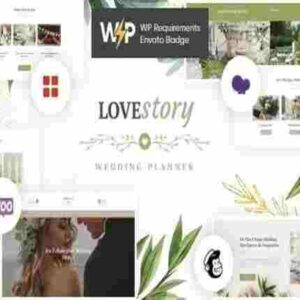 Love Story Theme GPL A Beautiful Wedding and Event Planner