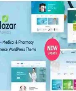 Medilazar Theme GPL Pharmacy Medical WooCommerce WordPress Theme