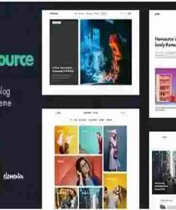 Newsource Theme GPL Multi-Concept Blog Magazine