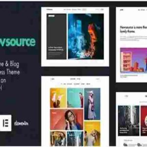 Newsource Theme GPL Multi-Concept Blog Magazine