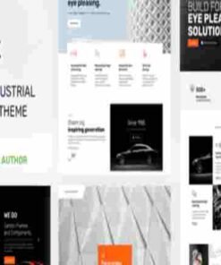 Nex Theme GPL Factory & Industrial WordPress Theme