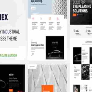 Nex Theme GPL Factory & Industrial WordPress Theme