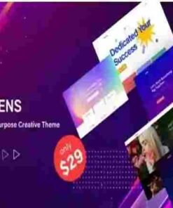 Omens Theme GPL Multipurpose Creative WordPress Theme