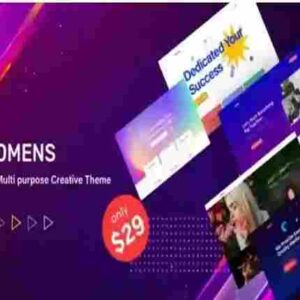 Omens Theme GPL Multipurpose Creative WordPress Theme