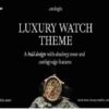 Orologio Theme GPL Luxury Watch Store WordPress Theme