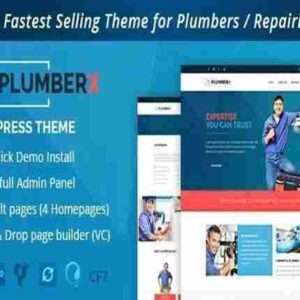 Plumber Theme GPL Construction and Repairing WordPress Theme