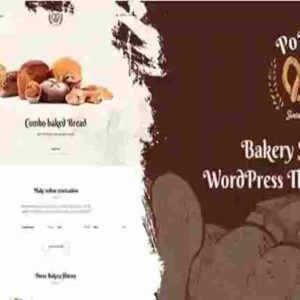 Porus Theme GPL Bakery Store WordPress Theme