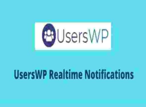 UsersWP Realtime Notifications Addon GPL 1.0.13 - Best GPL Wordpress ...