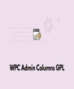 WPC Admin Columns GPL