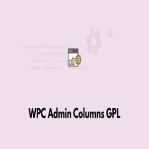 WPC Admin Columns GPL