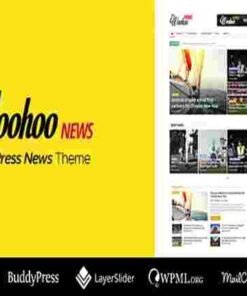 Woohoo Theme GPL Creative Blog & News WordPress Theme