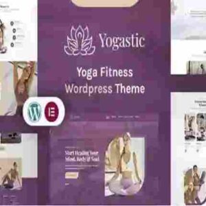 Yogastic Theme GPL Yoga & Fitness WordPress Theme