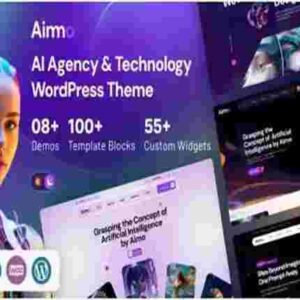 Aimo Theme GPL AI Agency & Technology WordPress Theme